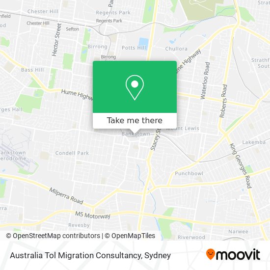 Mapa Australia Tol Migration Consultancy