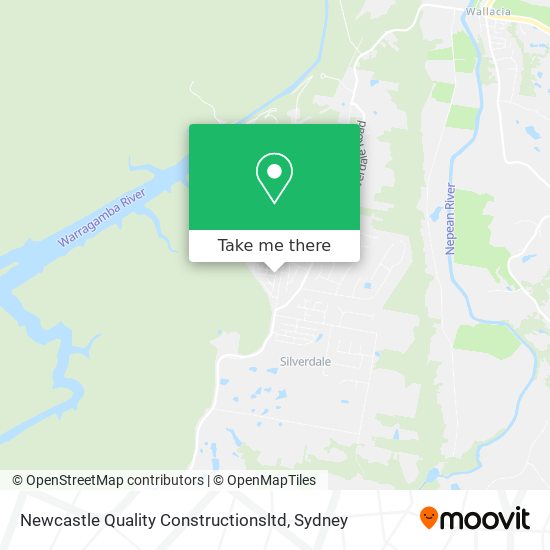 Newcastle Quality Constructionsltd map