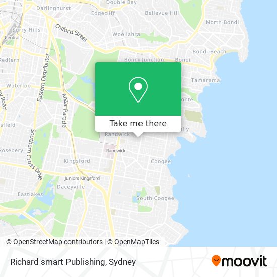 Richard smart Publishing map