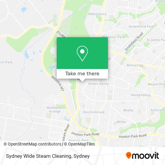 Mapa Sydney Wide Steam Cleaning