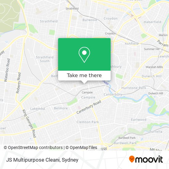 JS Multipurpose Cleani map