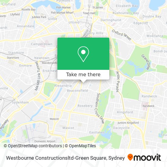 Mapa Westbourne Constructionsltd-Green Square