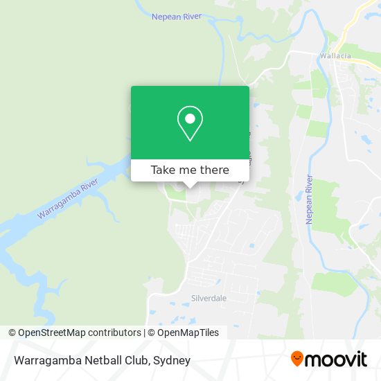 Mapa Warragamba Netball Club