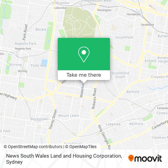 Mapa News South Wales Land and Housing Corporation