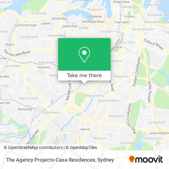 Mapa The Agency Projects-Casa Residences