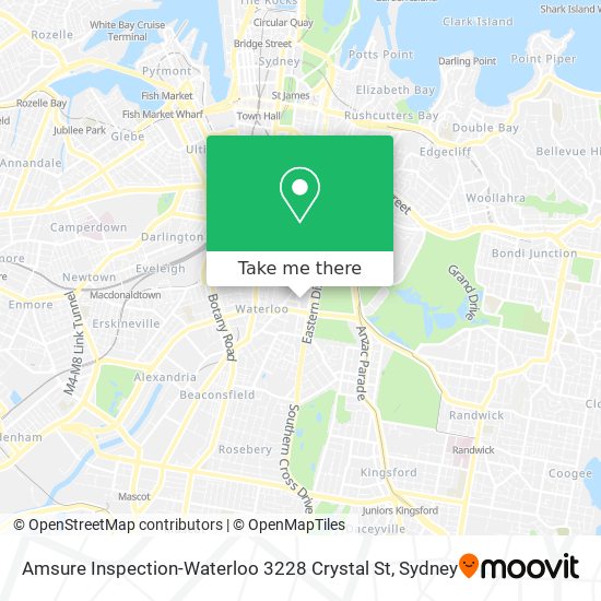 Amsure Inspection-Waterloo 3228 Crystal St map