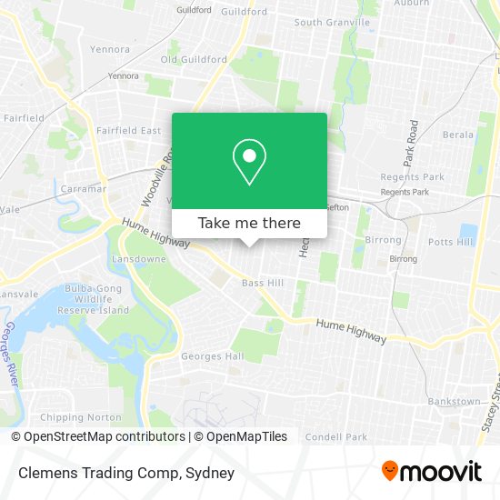 Clemens Trading Comp map