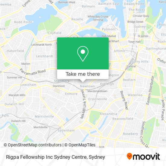 Rigpa Fellowship Inc Sydney Centre map