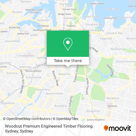 Woodcut Premium Engineered Timber Flooring Sydney map