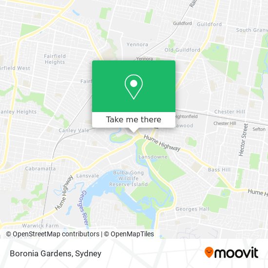 Boronia Gardens map