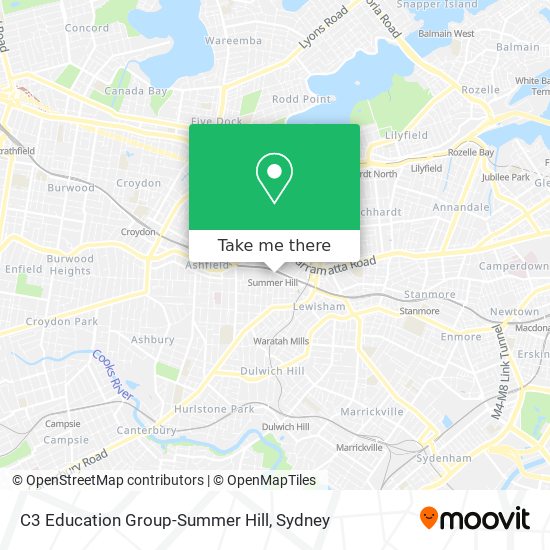 Mapa C3 Education Group-Summer Hill