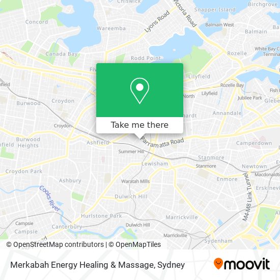 Merkabah Energy Healing & Massage map