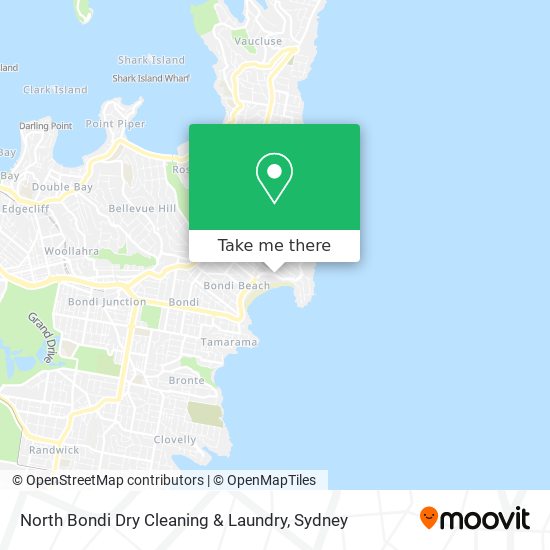 Mapa North Bondi Dry Cleaning & Laundry