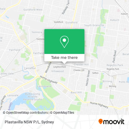 Plastavilla NSW P/L map