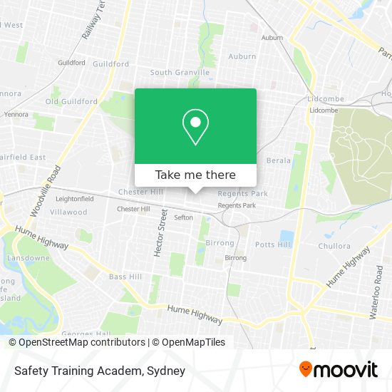 Safety Training Academ map