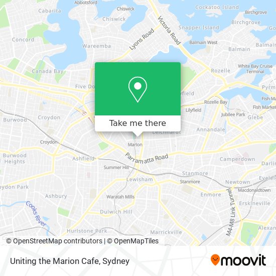 Uniting the Marion Cafe map