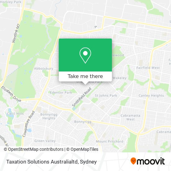 Taxation Solutions Australialtd map