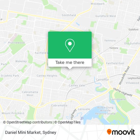 Daniel Mini Market map