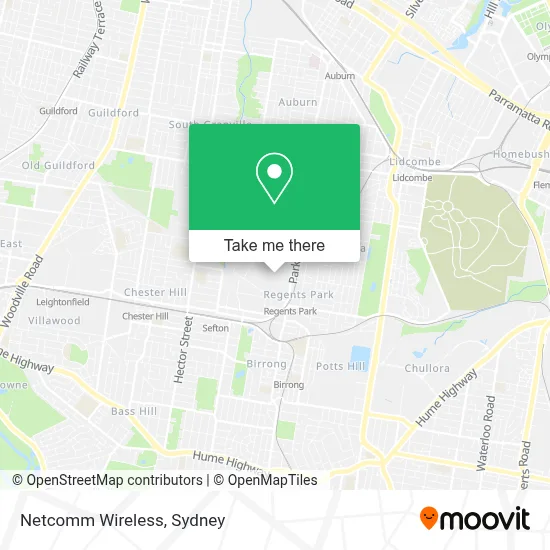 Mapa Netcomm Wireless