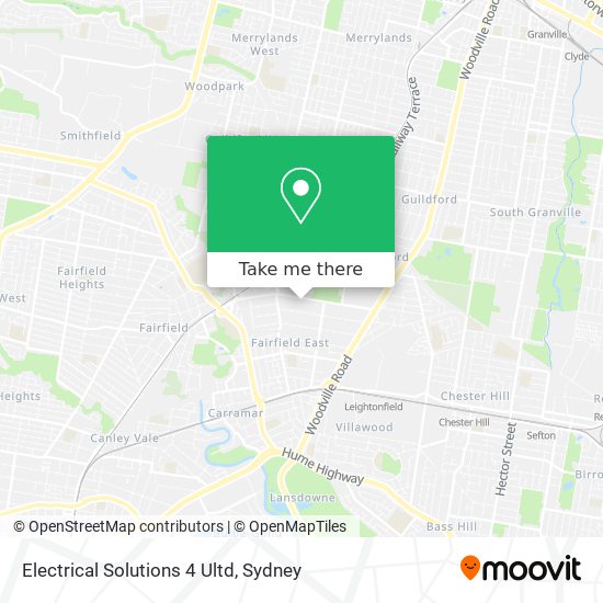 Electrical Solutions 4 Ultd map