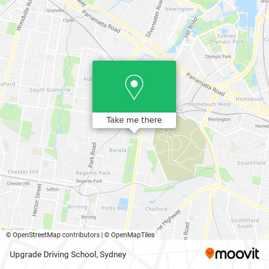 Upgrade Driving School map