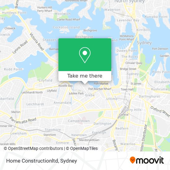 Home Constructionltd map