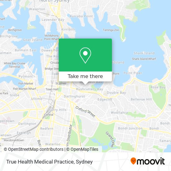 True Health Medical Practice map