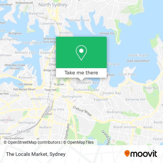 The Locals Market map