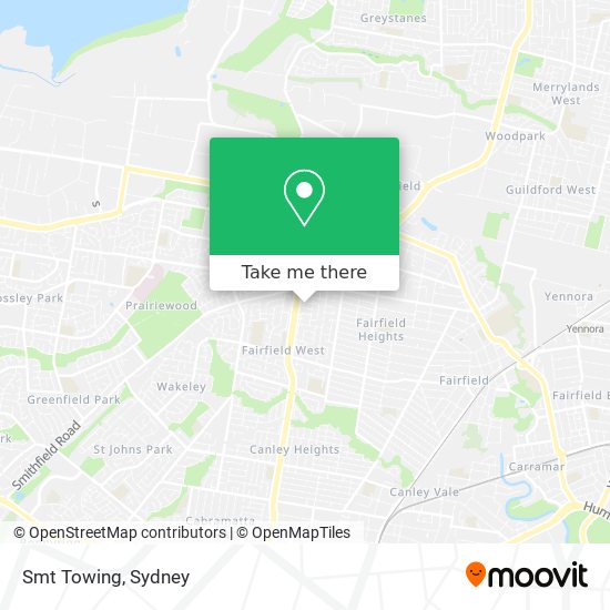 Smt Towing map