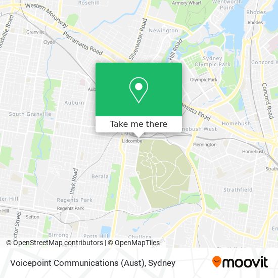 Mapa Voicepoint Communications (Aust)