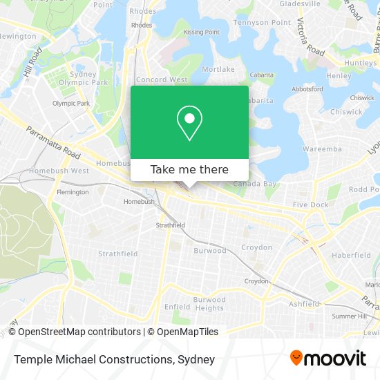 Temple Michael Constructions map