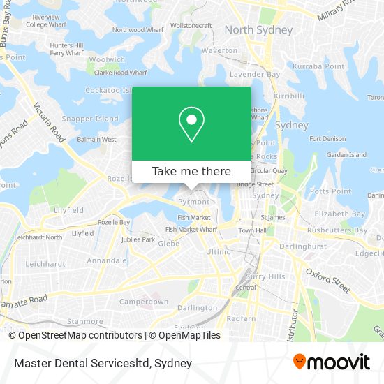 Mapa Master Dental Servicesltd