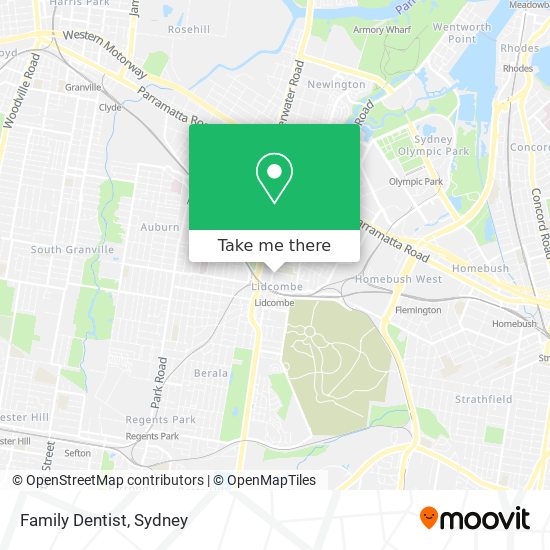 Family Dentist map