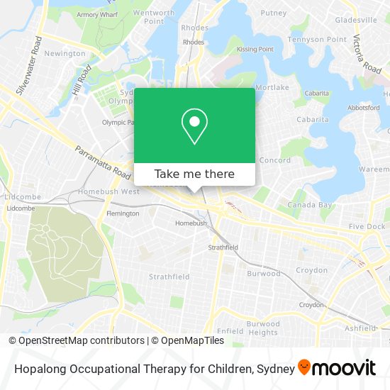Mapa Hopalong Occupational Therapy for Children