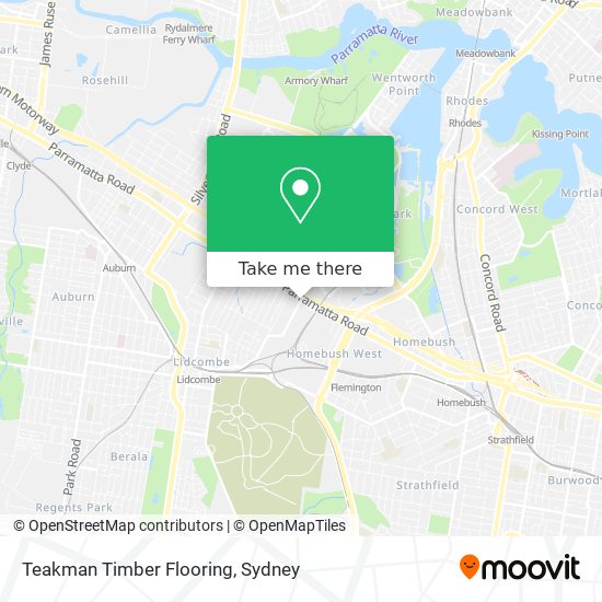 Teakman Timber Flooring map