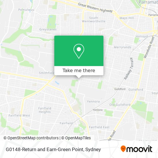 G0148-Return and Earn-Green Point map