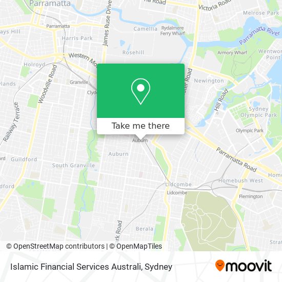 Islamic Financial Services Australi map