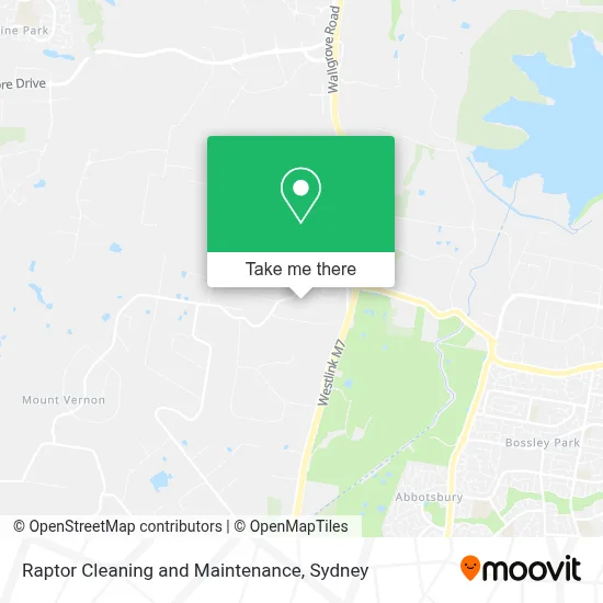 Raptor Cleaning and Maintenance map