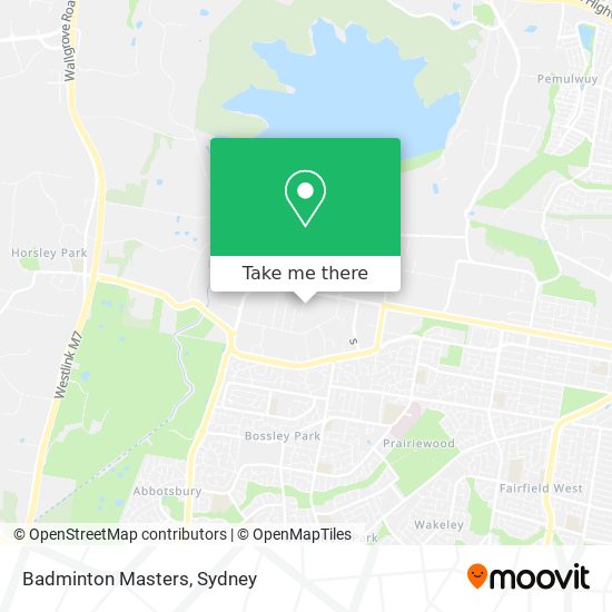 Badminton Masters map