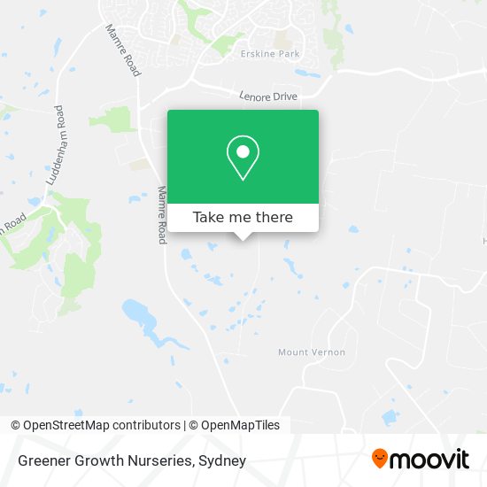 Greener Growth Nurseries map