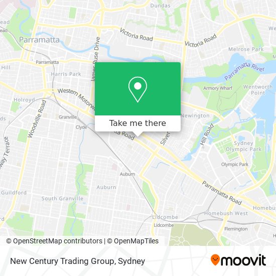 Mapa New Century Trading Group