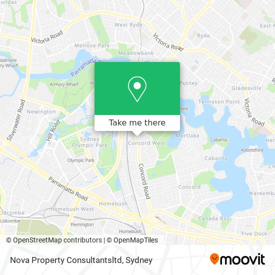 Nova Property Consultantsltd map