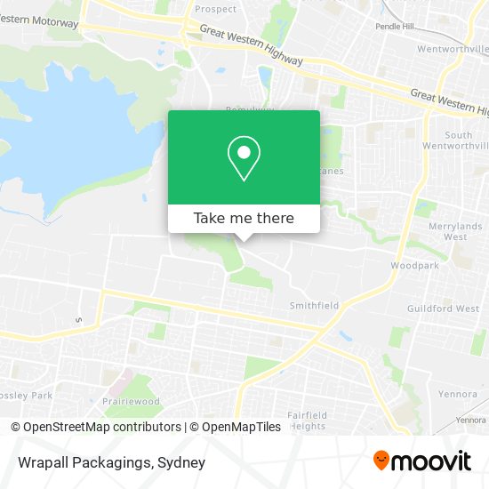 Wrapall Packagings map