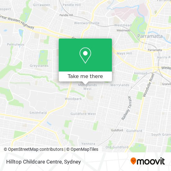Hilltop Childcare Centre map