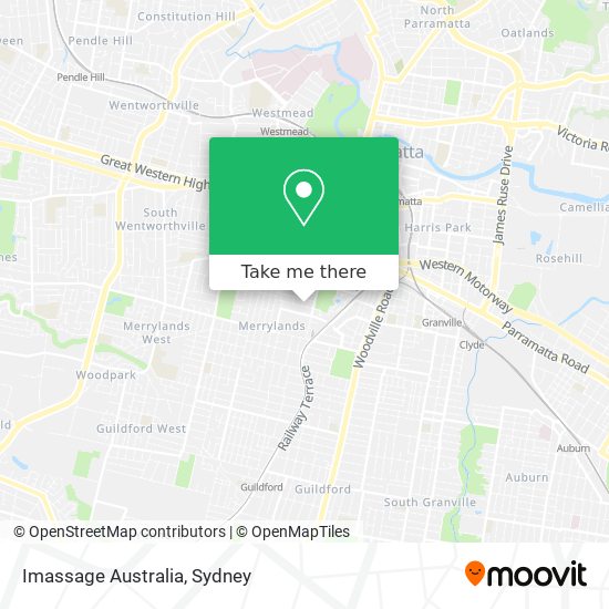 Imassage Australia map