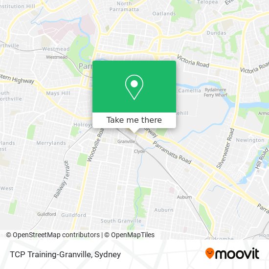 TCP Training-Granville map
