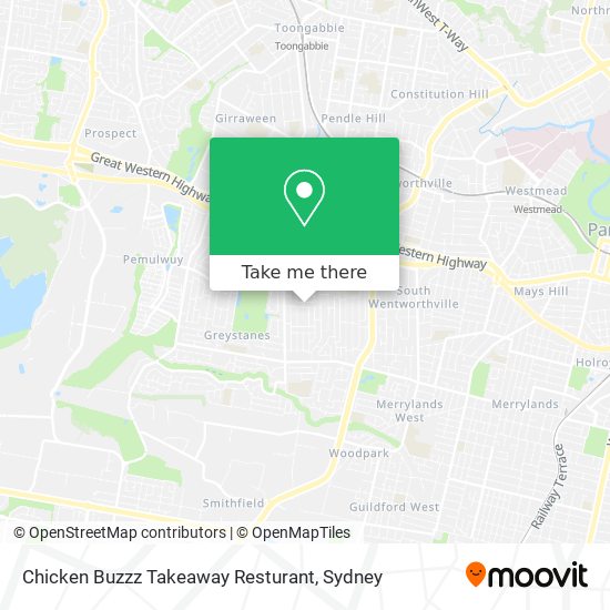 Chicken Buzzz Takeaway Resturant map