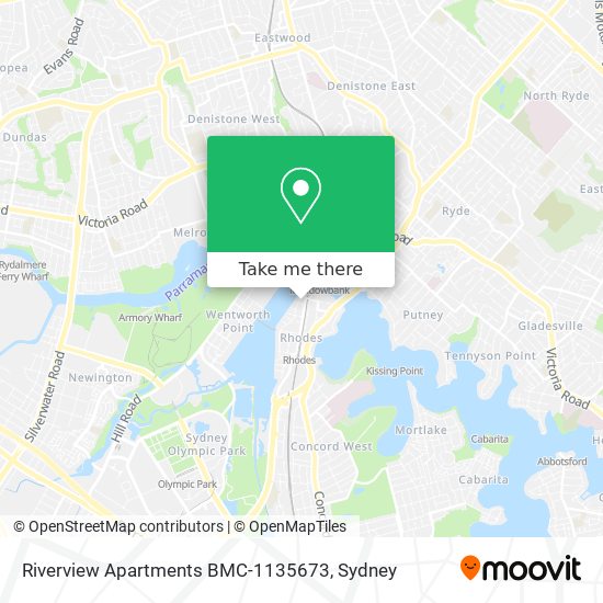 Riverview Apartments BMC-1135673 map