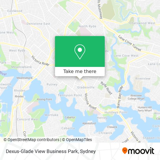 Dexus-Glade View Business Park map