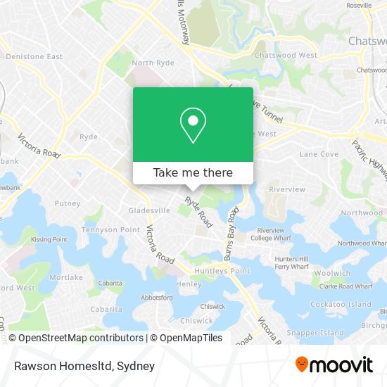 Rawson Homesltd map